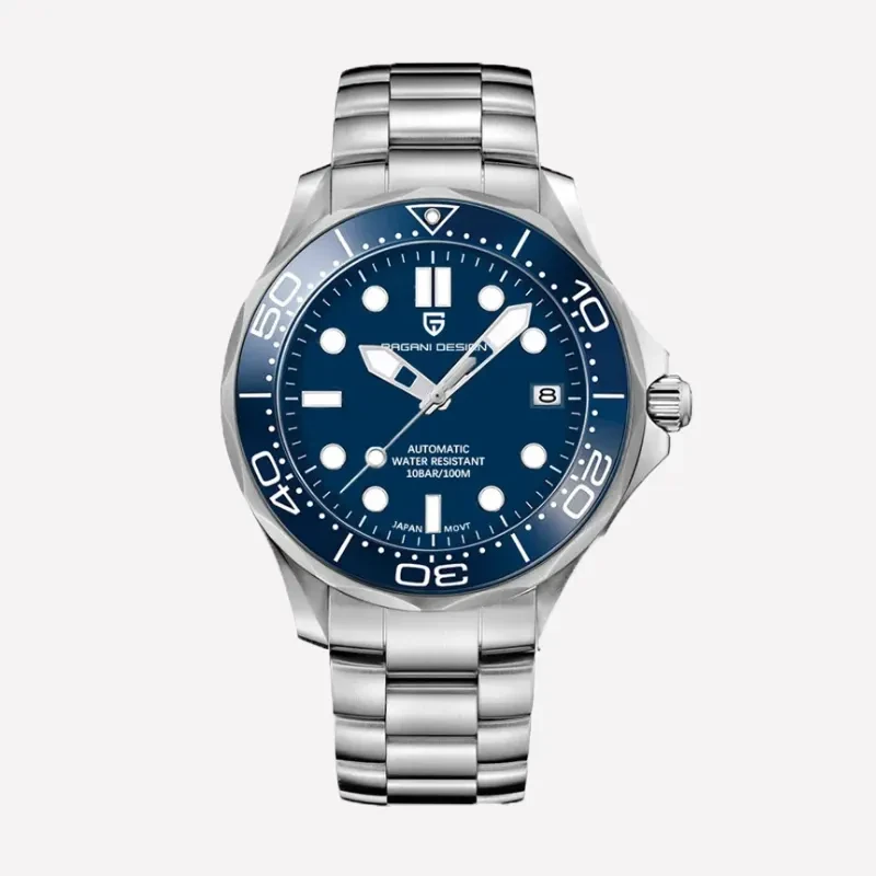 Pagani Design '007' James Bond Seamaster Blue Dial Men's Watch- PD-1667